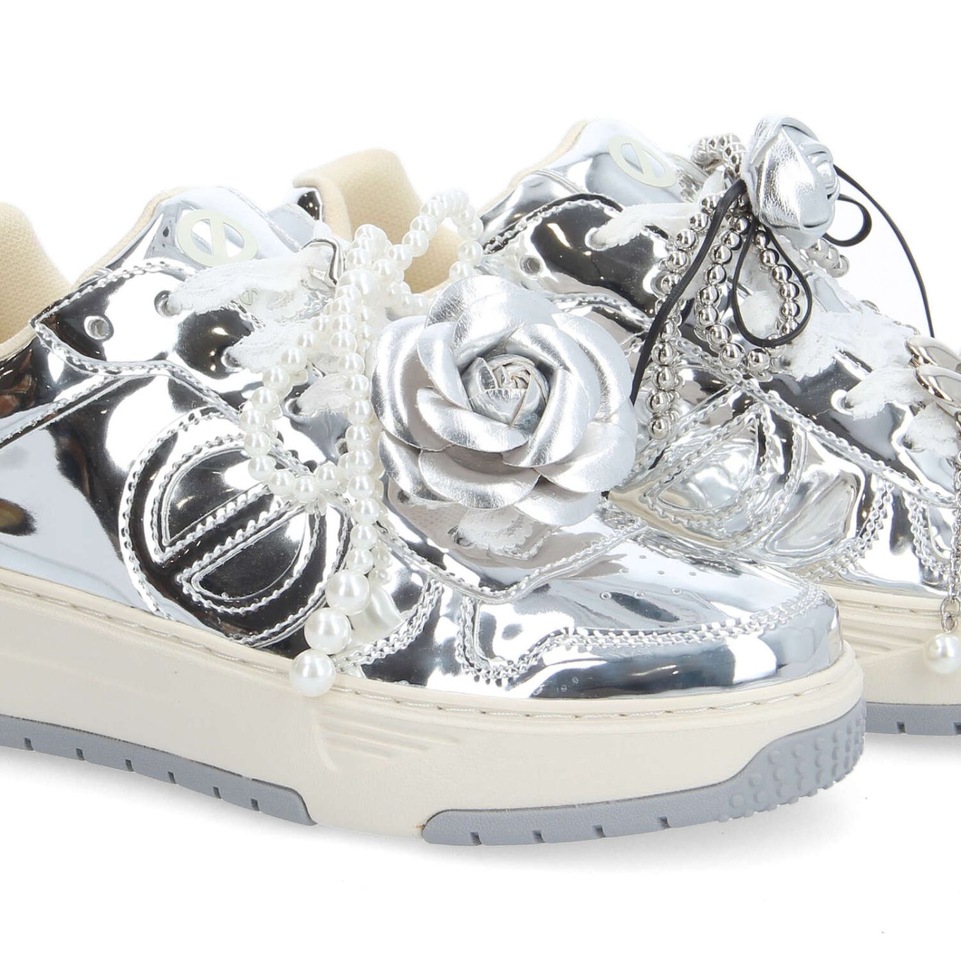ALISON SNEAKER W - MIRROR - SILVER
